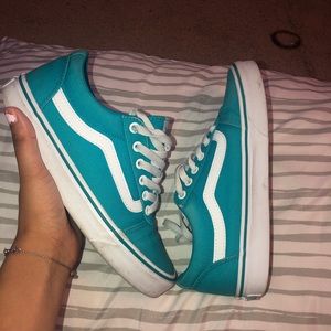 Teal Vans